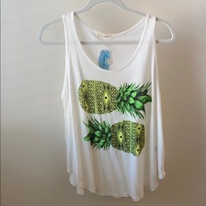 I.Joah Pinapple Tank Top